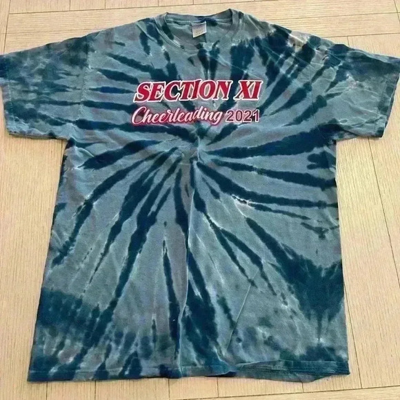 Section XI cheerleading tee shirt size large - Picture 1 of 3
